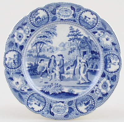 Side or Cheese Plate c1825